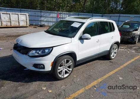 2012 Volkswagen Tiguan Sel из США, поврежденный, VIN WVGBV7AX9CW554133